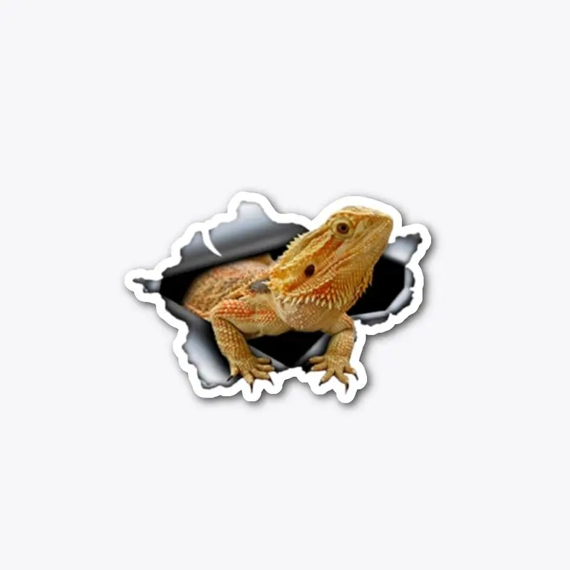 Bearded Dragon Sticker